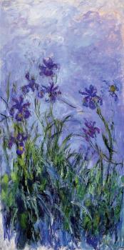 Claude Oscar Monet : Lilac Irises